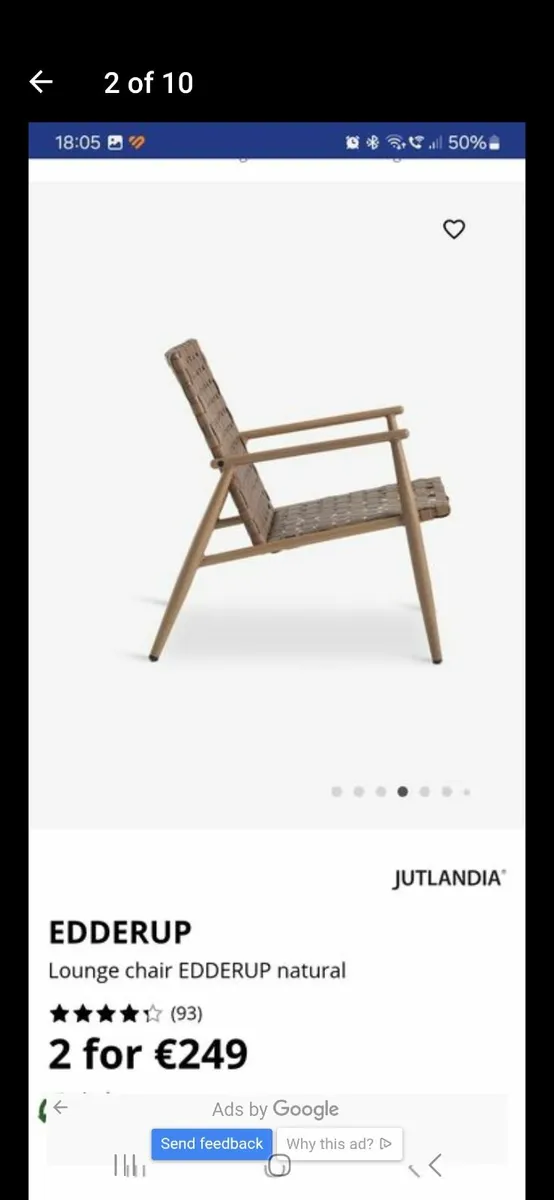 Jsky Edderup chair brand new - Image 3
