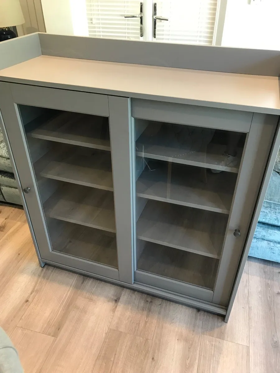 HAUGA Ikea glass cabinet - Image 2