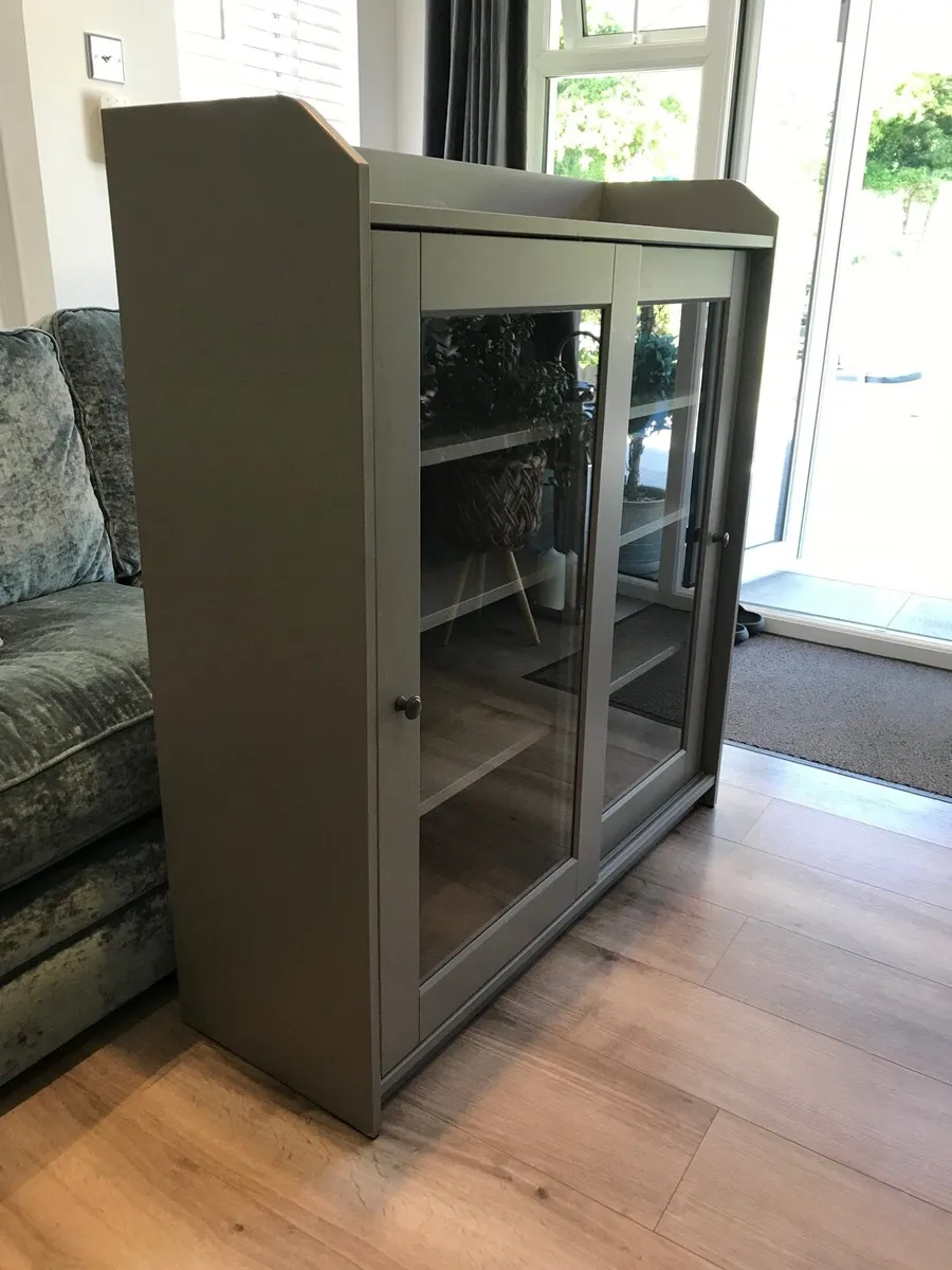 HAUGA Ikea glass cabinet - Image 4