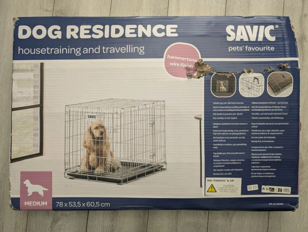 Dog crate / cage - Medium - New - Image 1