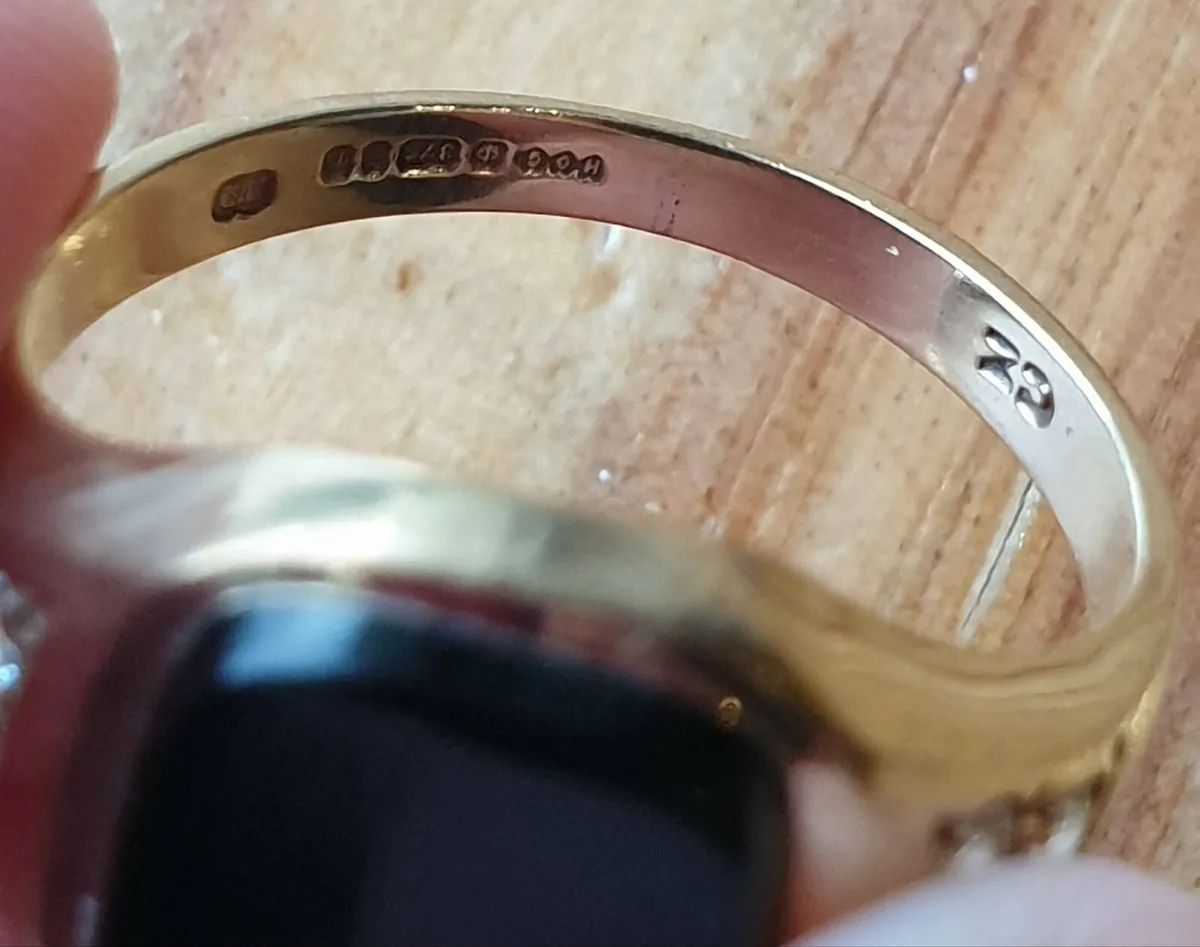 Men's gold ring - Image 3