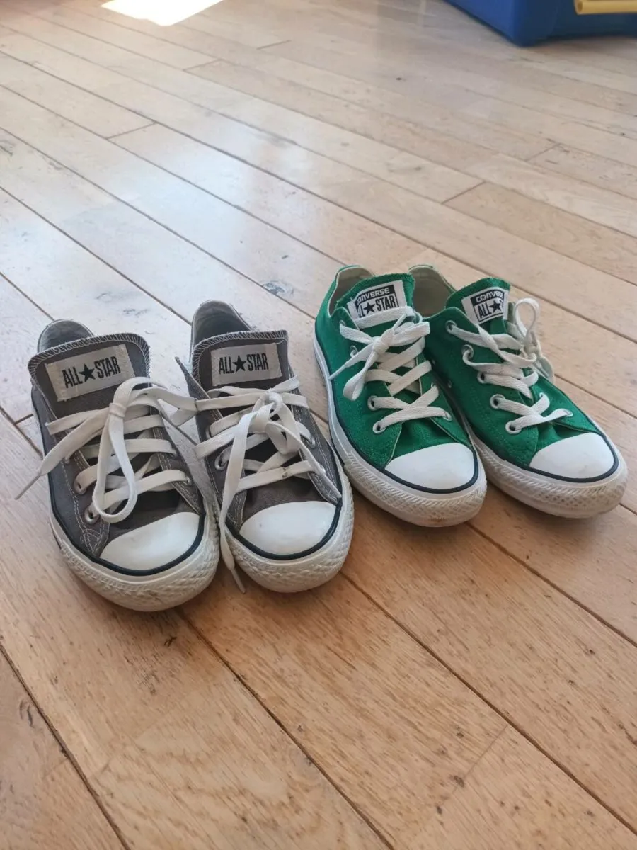 Genuine converse shoes - Image 1