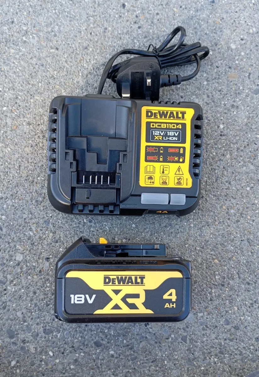 DeWalt Charger's and Batteries (New) - Image 2