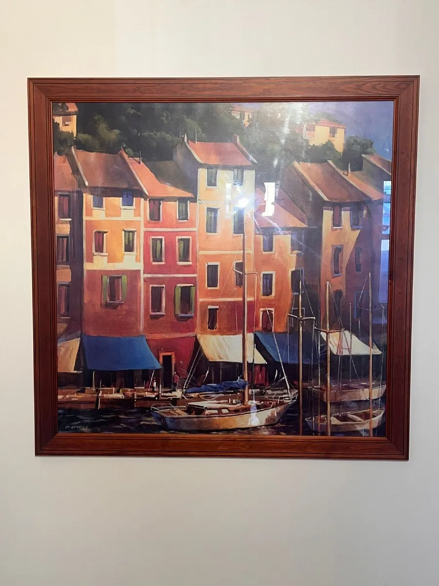 Glassed picture with frame - Image 2