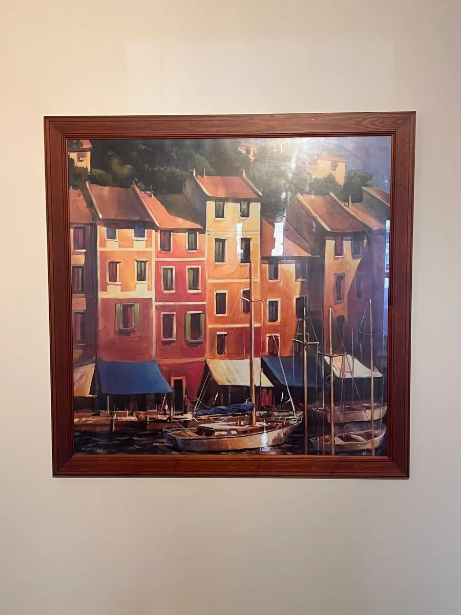 Glassed picture with frame - Image 3