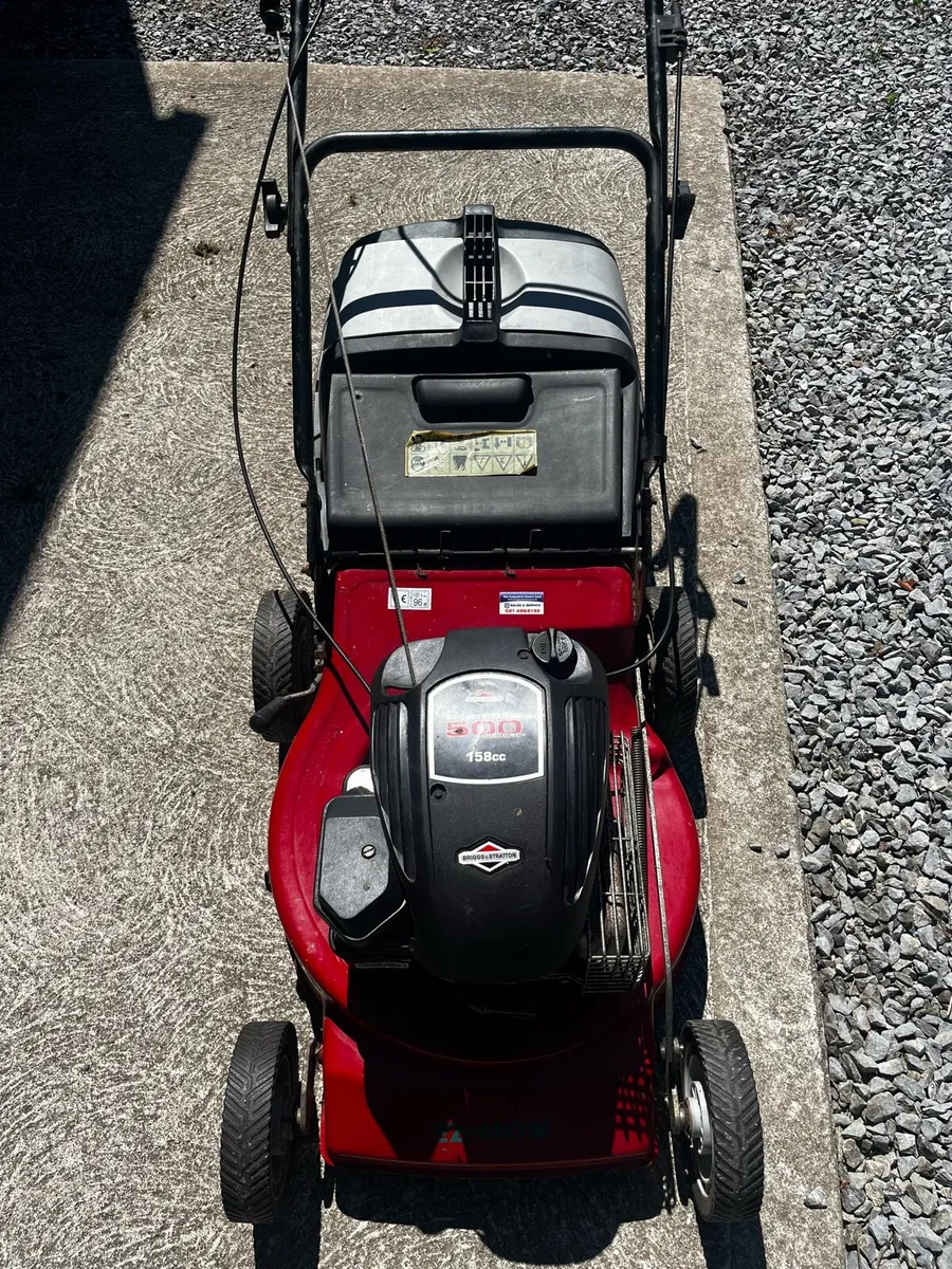 Petrol lawnmower