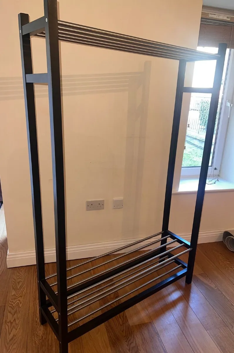 Clothes and shoe rack - Image 2
