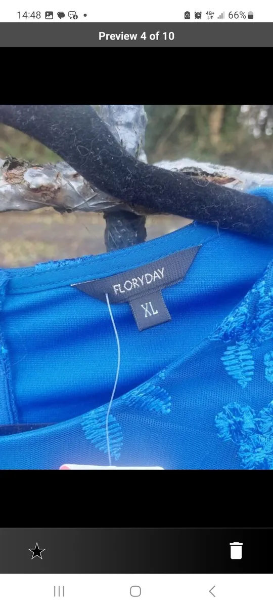 Royal blue lace dress with tags (free post) - Image 4