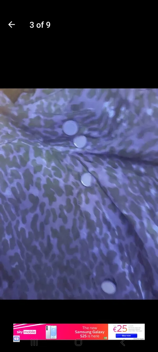 Vintage Louis Feraud animal print blouse free post - Image 3