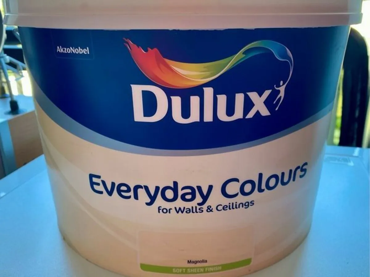 10 Litres of magnolia unopened