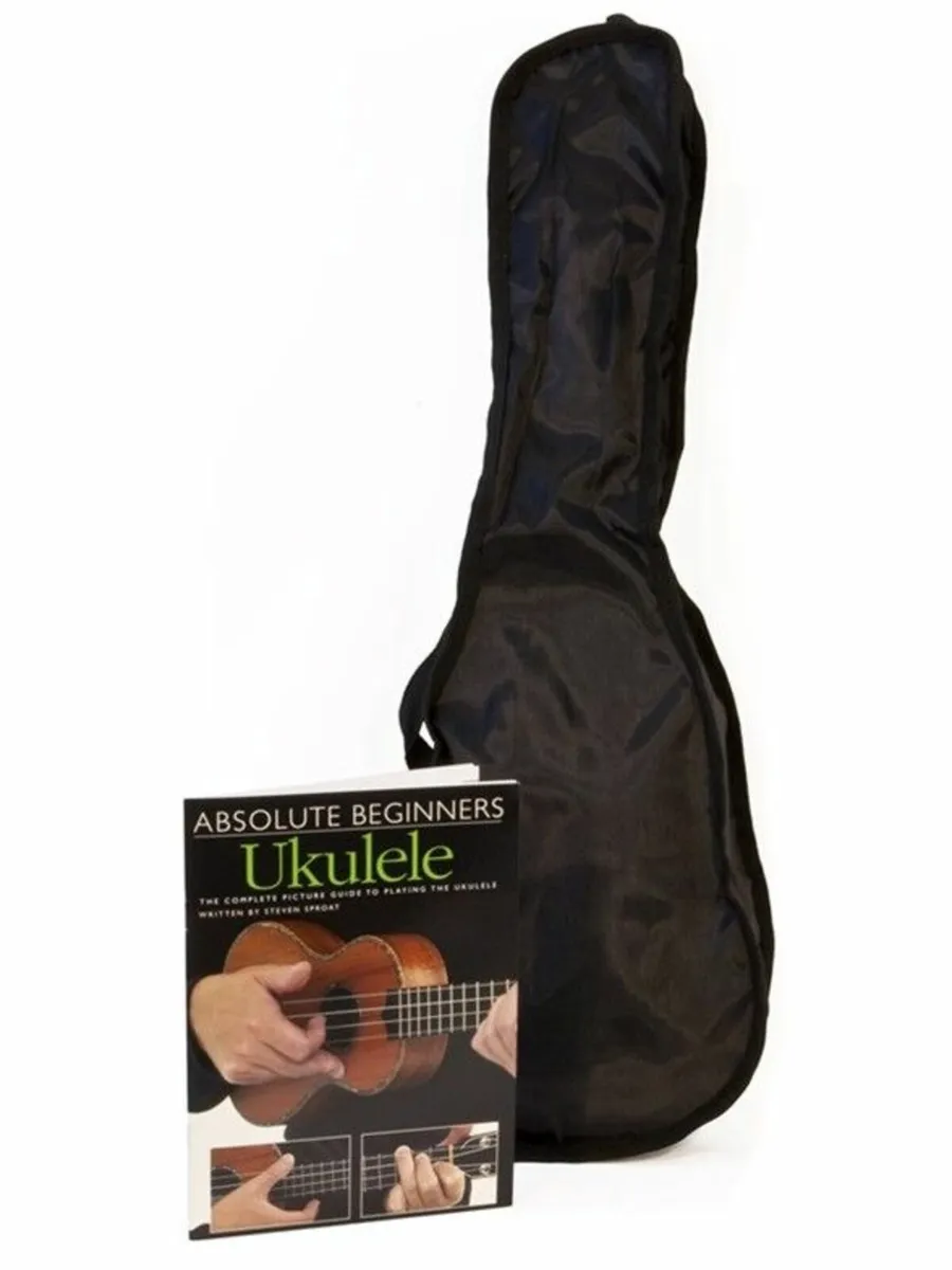 NEW Ukulele by PureTone in Zipped CarryCase + Book - Image 3