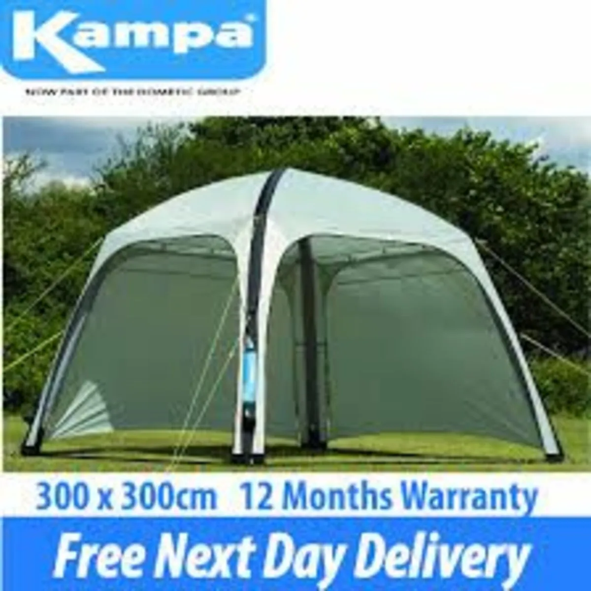 Kampa / Dometic 300 Air Shelters with Sides - Image 1