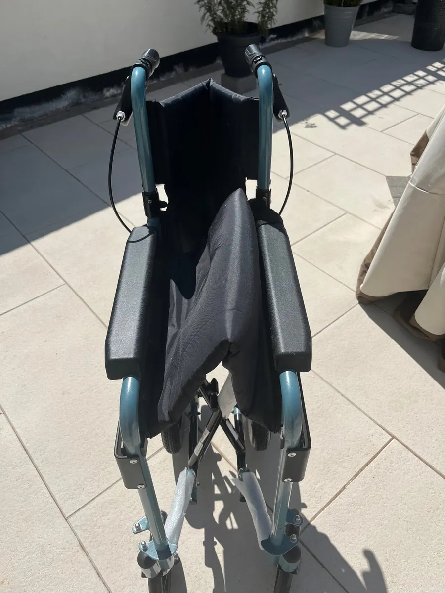 Wheel Chair with Medical  Chair Cushion - Image 1
