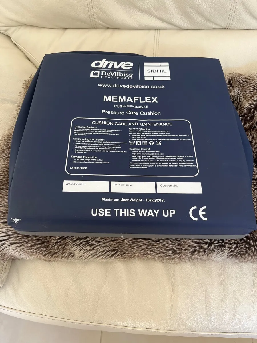 Wheel Chair with Medical  Chair Cushion - Image 2