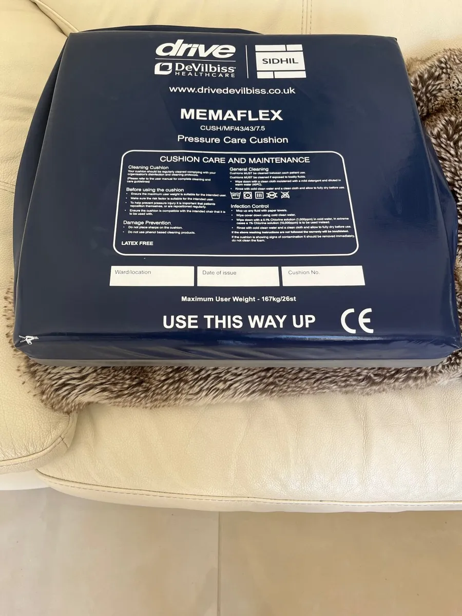 Wheel Chair with Medical  Chair Cushion - Image 3