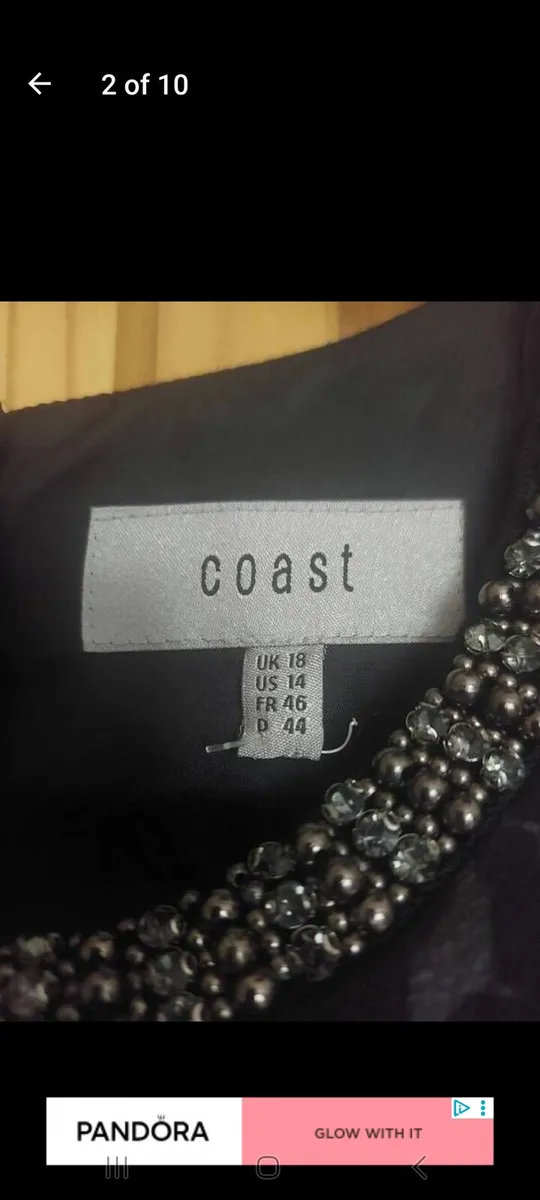 Coast animal print dress (free post) - Image 2