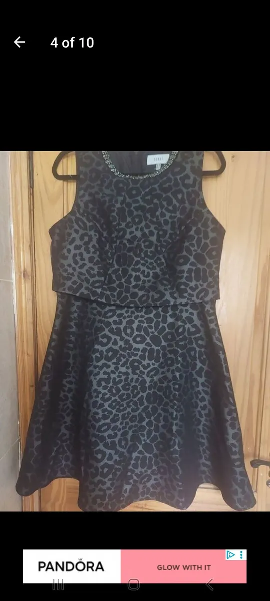 Coast animal print dress (free post) - Image 4