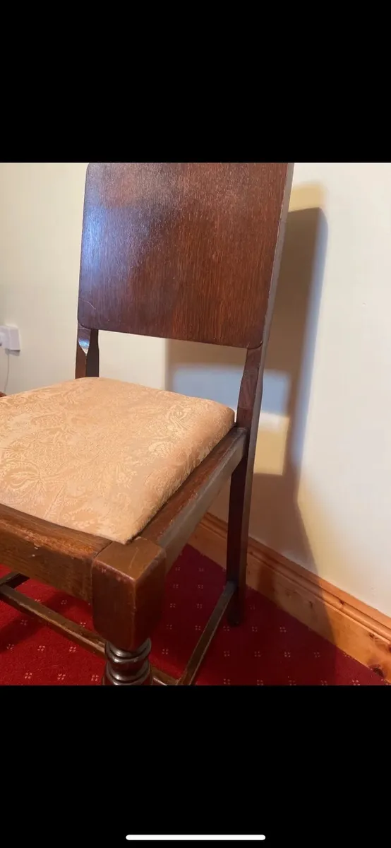 Set of 4 dining room chairs - Image 2