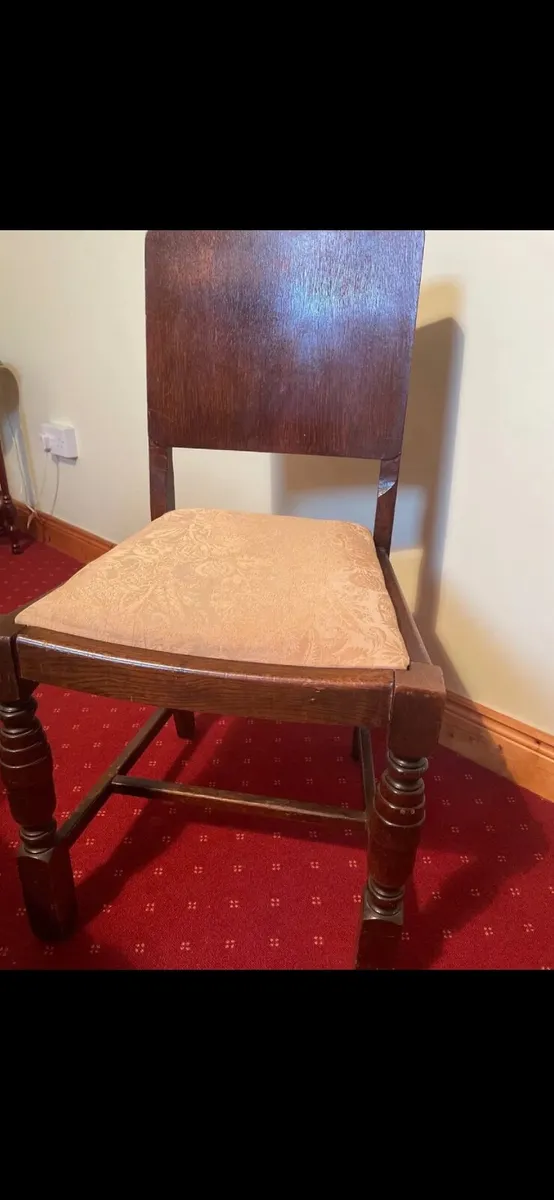 Set of 4 dining room chairs - Image 3