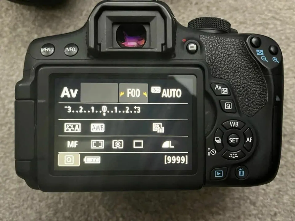 Canon EOS 750D 24.2MP digital SLR camera - Image 4