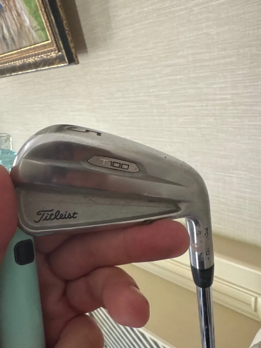 Titleist T100 4-PW like new