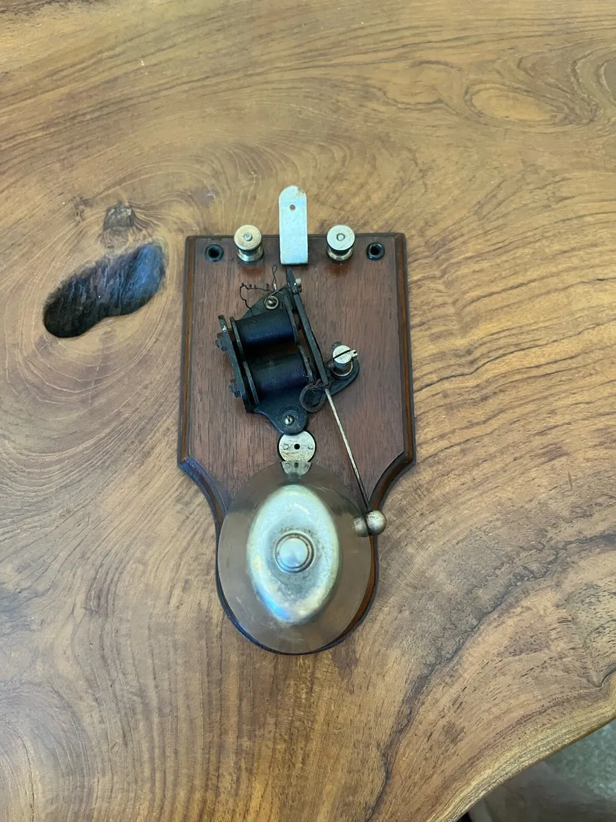 Antique Sterling London Door/Shop Bell - Image 3