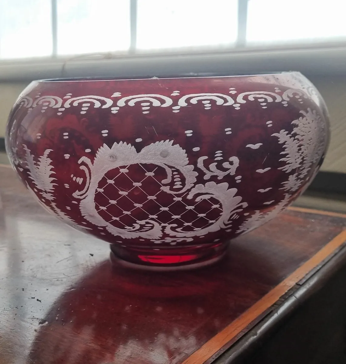 Vintage Bergmann Glass Bowl - Image 2