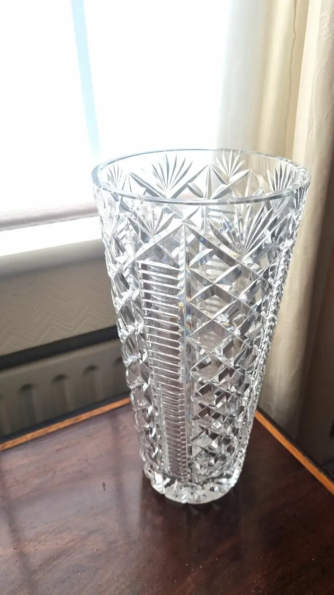 Waterford Glass Flower Vase - Image 2