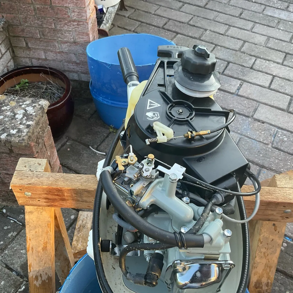 Johnson 4Hp outboard ,four stroke only ever - Image 4