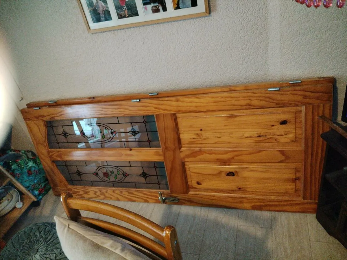 2 Interior doors part glass - Image 1