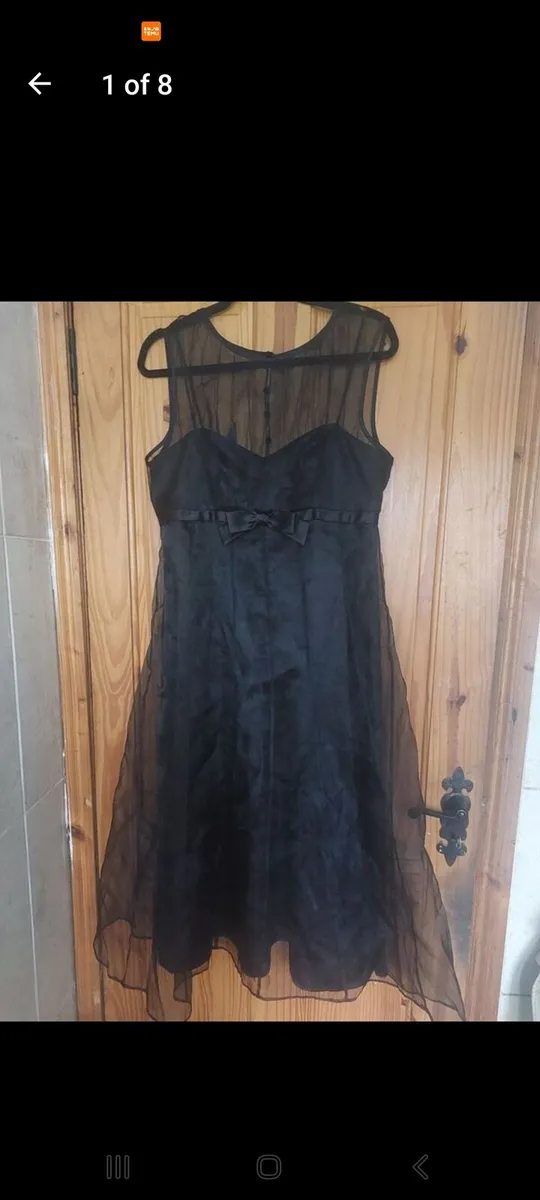 Kalico black chiffon dress (free post) - Image 1