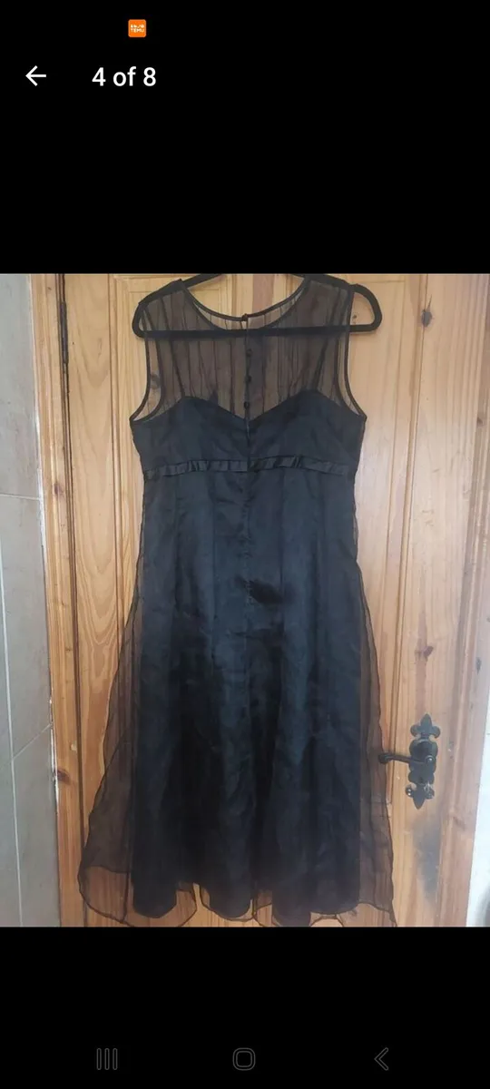Kalico black chiffon dress (free post) - Image 4