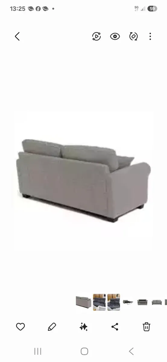 Brand new Bromley sofa beds reduced