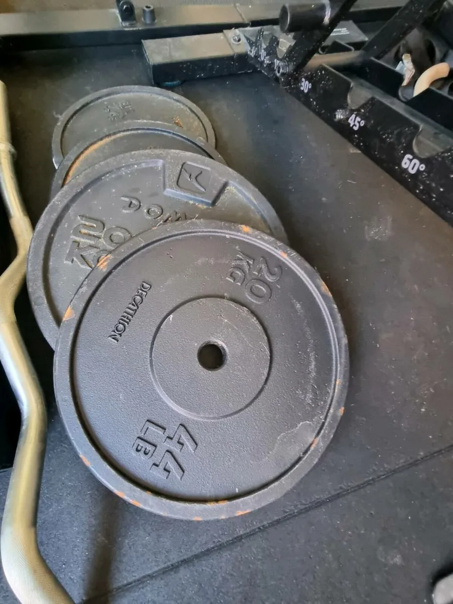 Squat rack - Bench- weights - barbell - Image 3