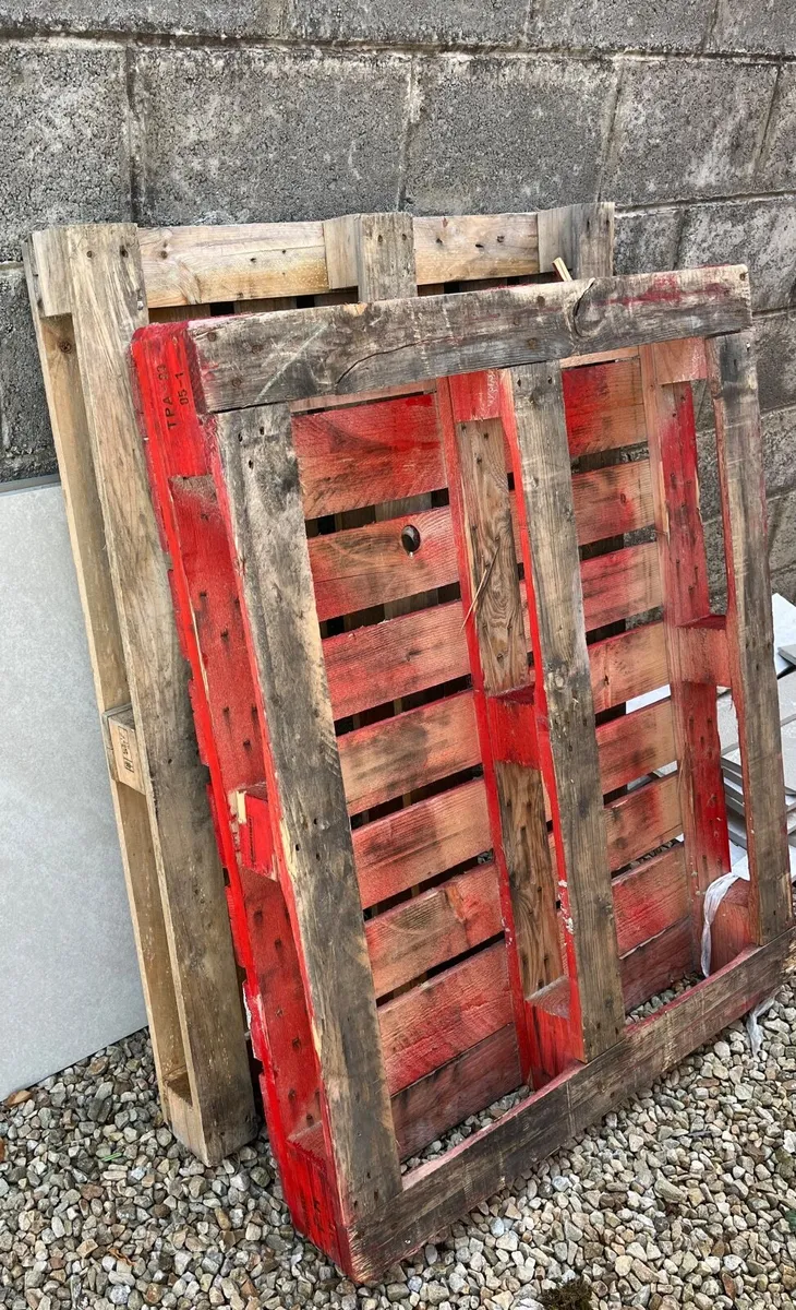 Wooden pallets