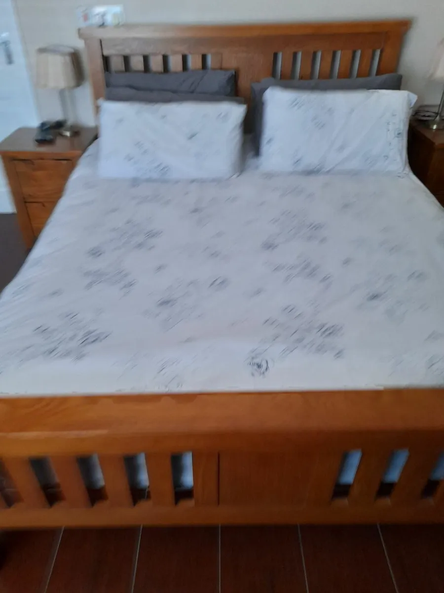 King size bedframe - Image 2