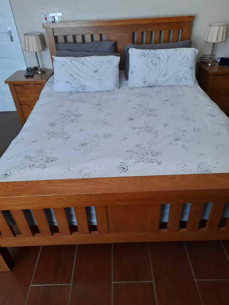 King size bedframe - Image 1