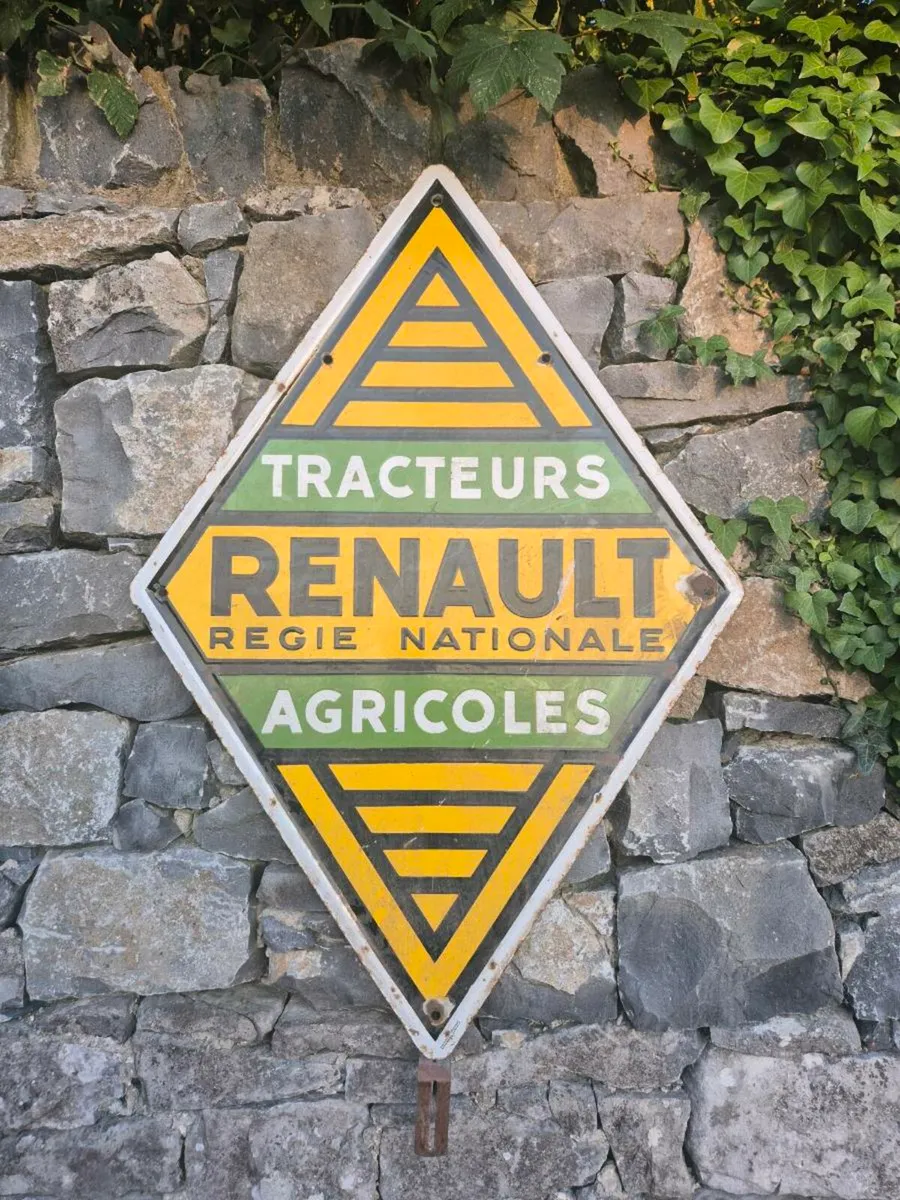 Enamel  sign - Image 1