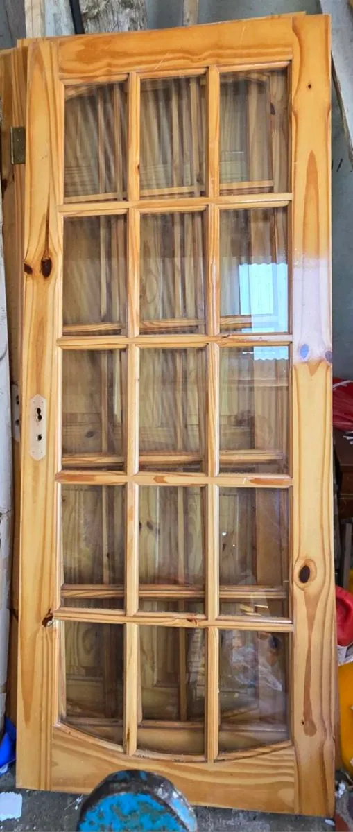 Doors with glass panels - Image 1