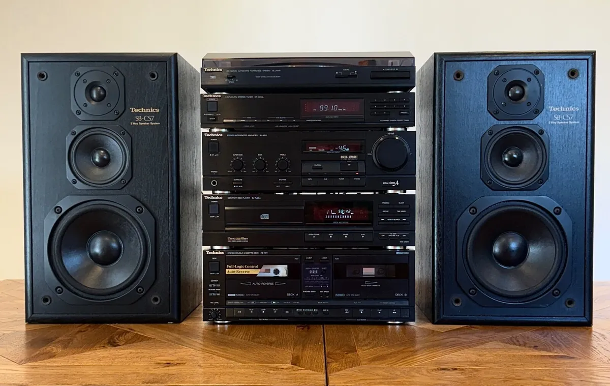 Technics 5 Deck HiFi System - Image 1