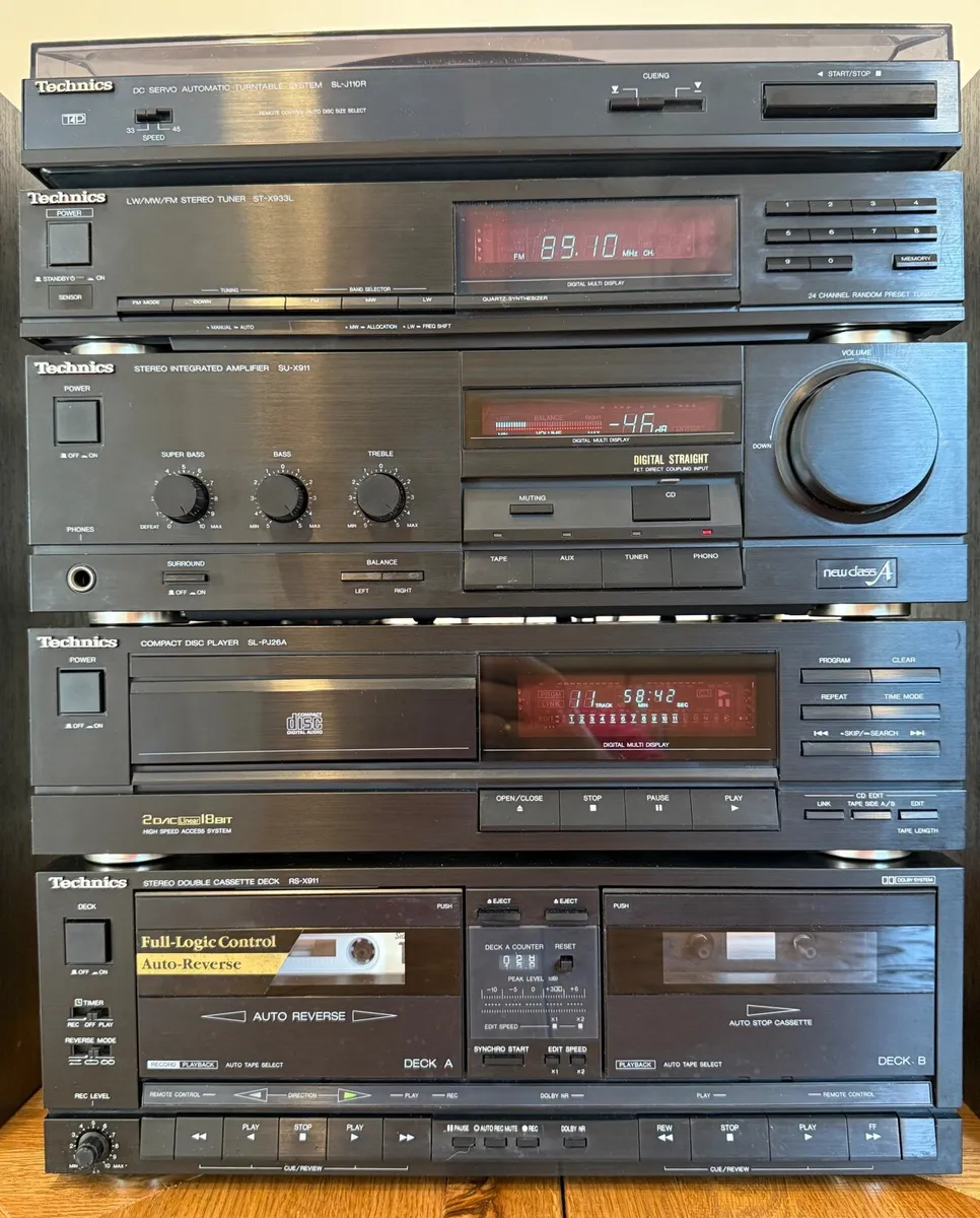 Technics 5 Deck HiFi System - Image 2