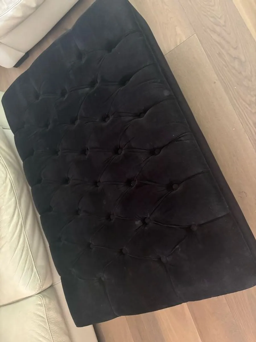 Black Ottoman - Image 1