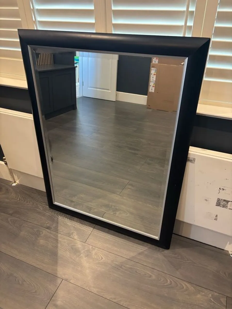 Black frame mirror - Image 2