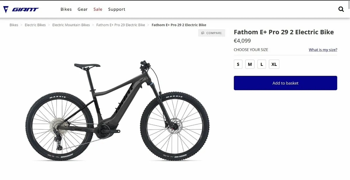 Giant Electric Bike: Fathom Pro - Image 2