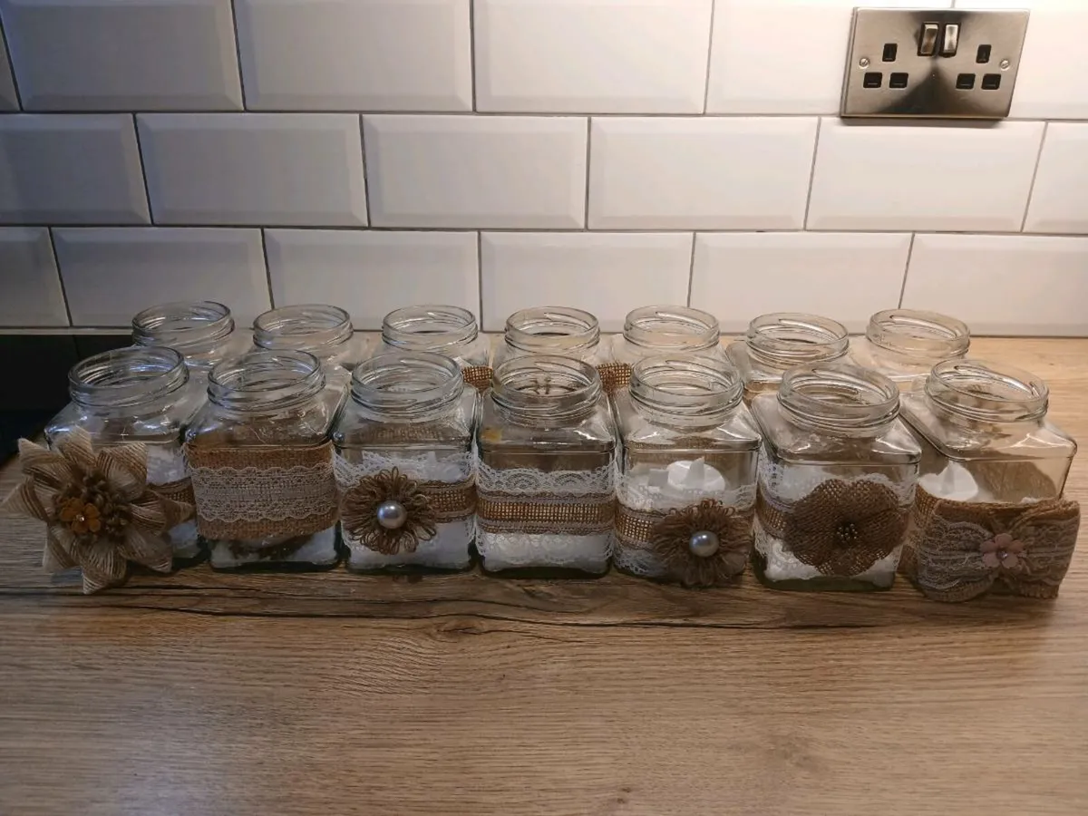 Decorative jars and candle holders - Image 2