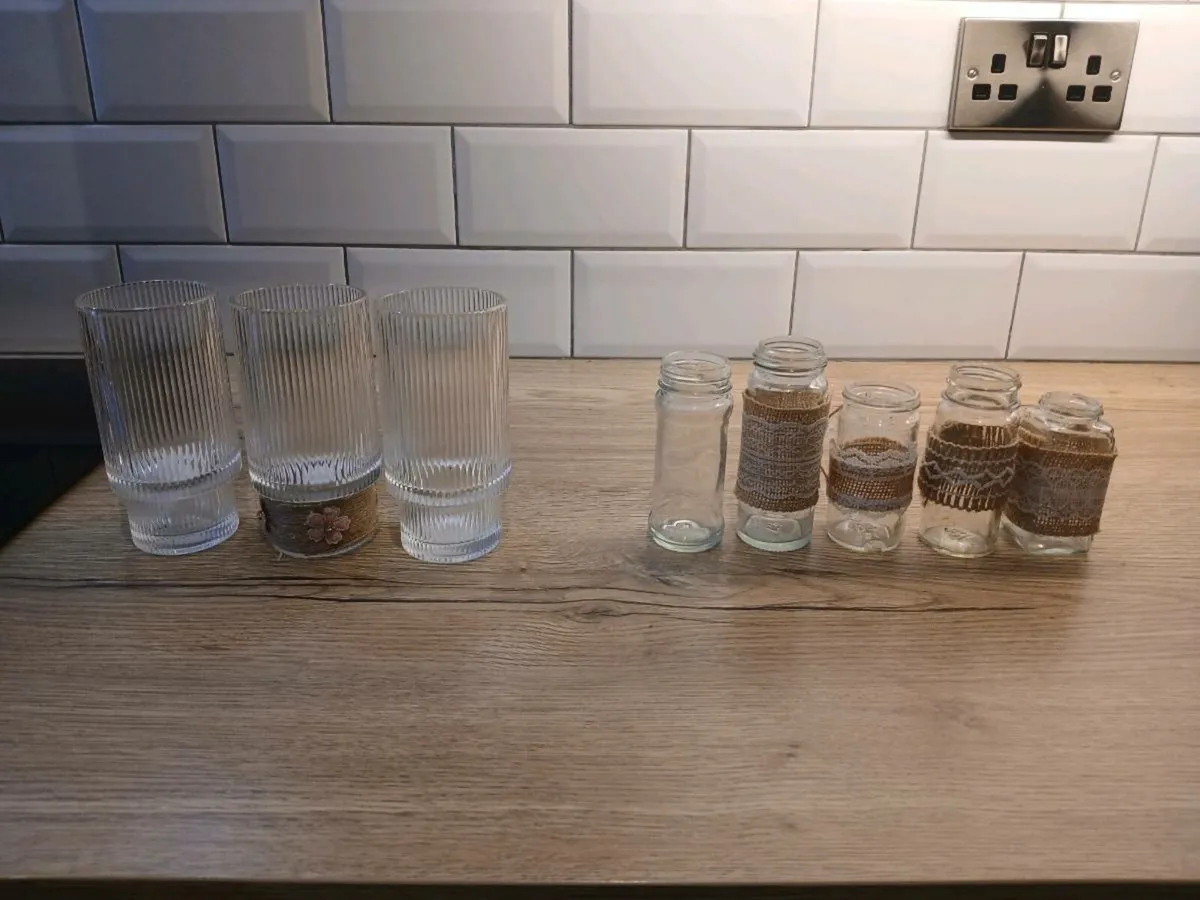 Decorative jars and candle holders - Image 3