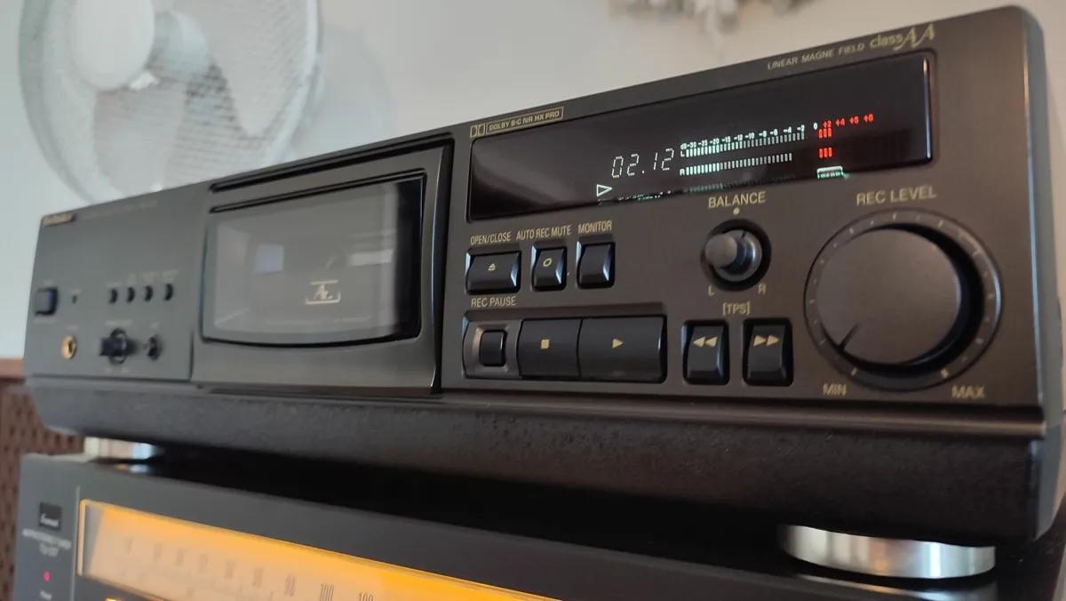 3 Head TECHNICS AZ-6 Tape Deck. VGC. Cleaned - Image 1