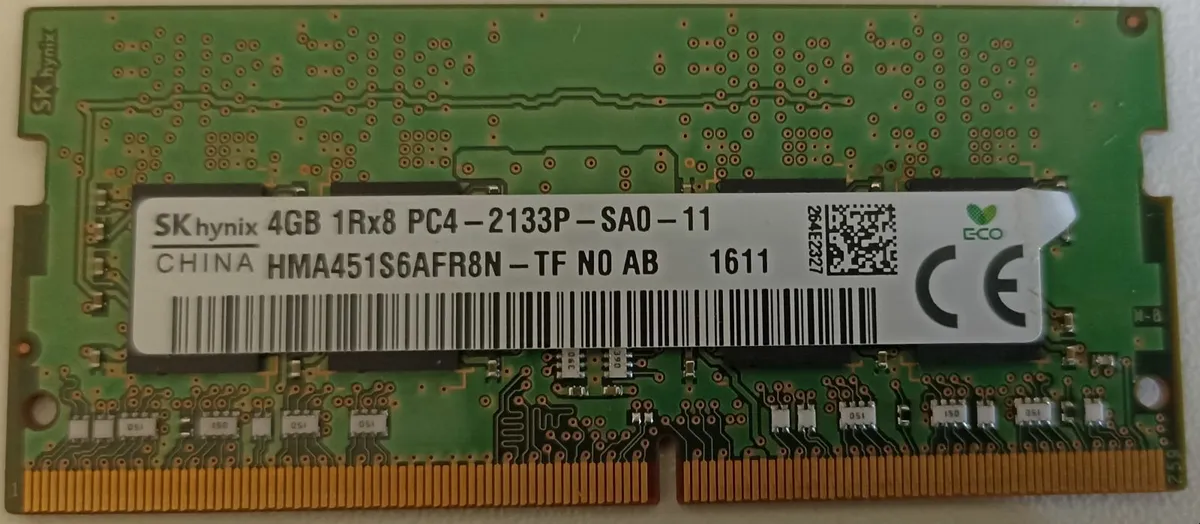 DDR4 Sodimm Memory for Laptop 2133mhz (2 kits) - Image 1