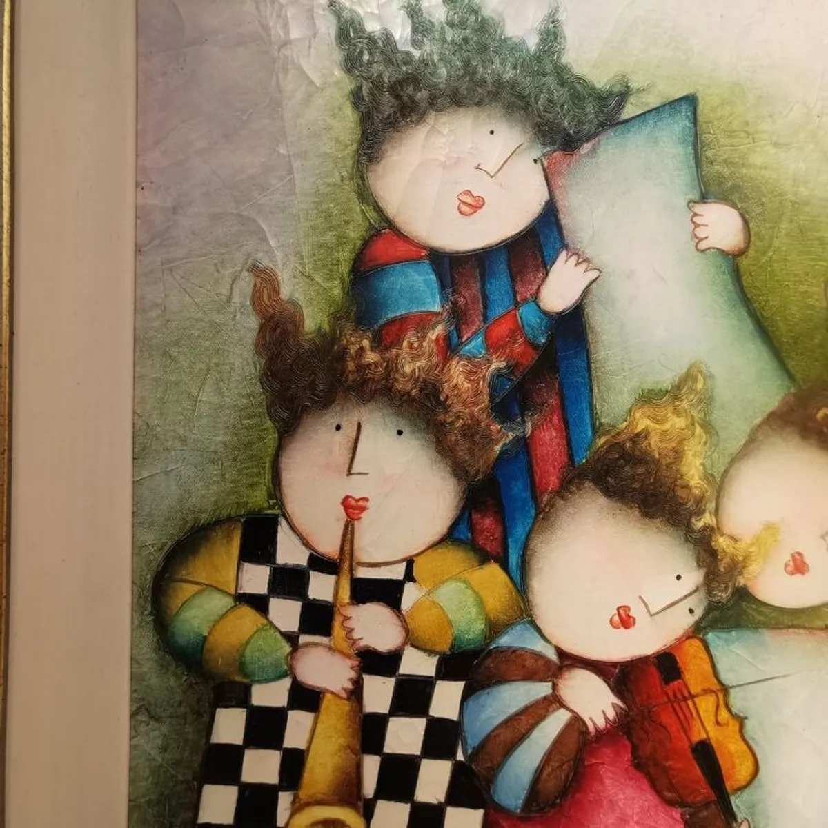 Colourful Oil Painting on Canvas - Image 3