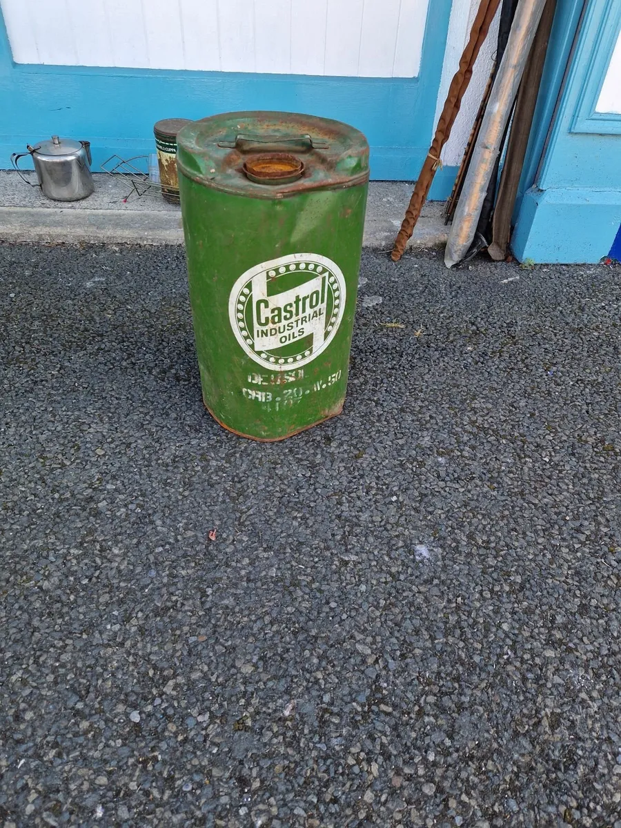 Vintage Castrol Oil Drum - Image 3